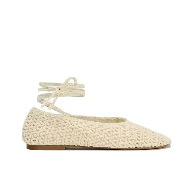ZARA Casual Single Shoes Women's Yellow-1