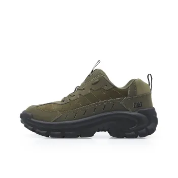 CAT Cushioning Height Increasing Wear-Resistant Lightweight Slip-Resistant Outdoor Shoes Men's Dark Green