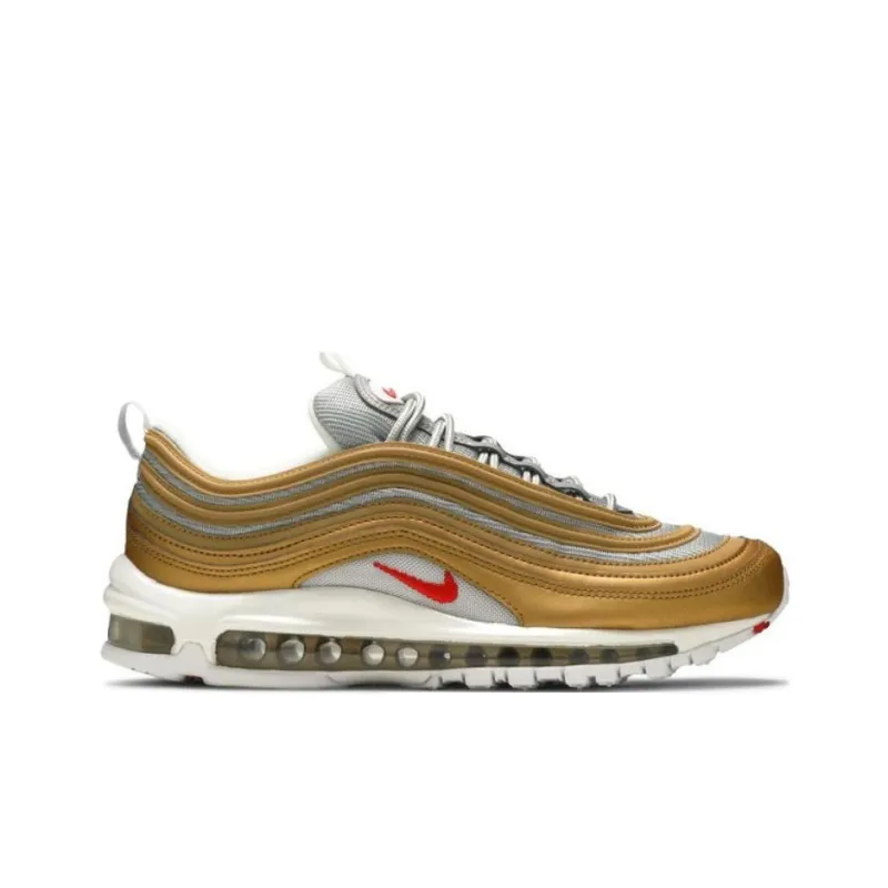 Nike Air Max 97 Metallic Gold University Red-1