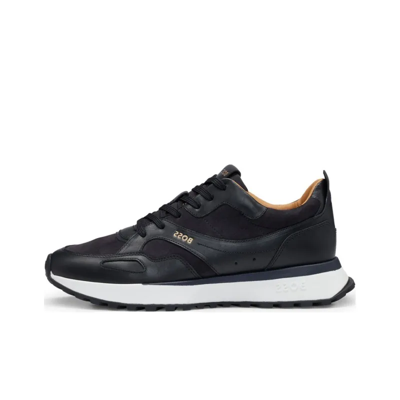 HUGO BOSS Low Top Casual Shoes Men's Dark Blue-0