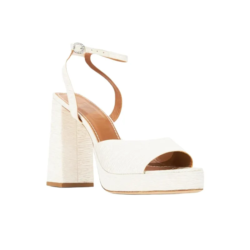 Staud Solange Strap Sandals 12.5cm Women's White-2