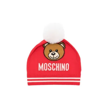MOSCHINO Teddy Bear motif Beanie