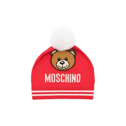 MOSCHINO Kids Teddy Bear-motif Beanie