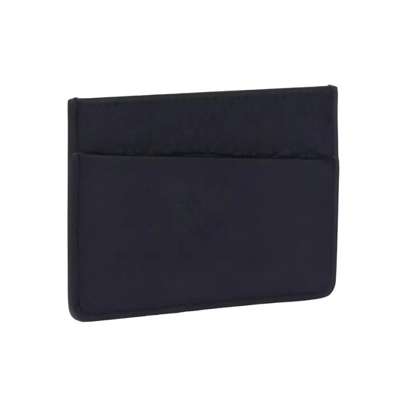 Maison Margiela Leather Card Holder Men's Black-4