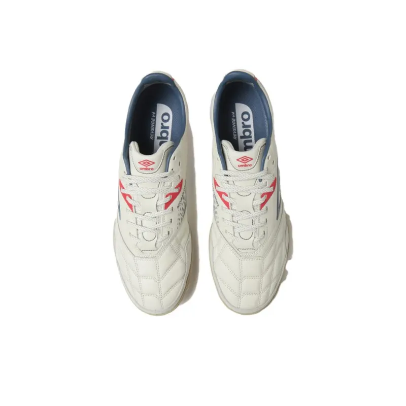 Umbro Anti Slip Wear Resistant Low Top Casual Running Shoes Unisex White Blue Red-2