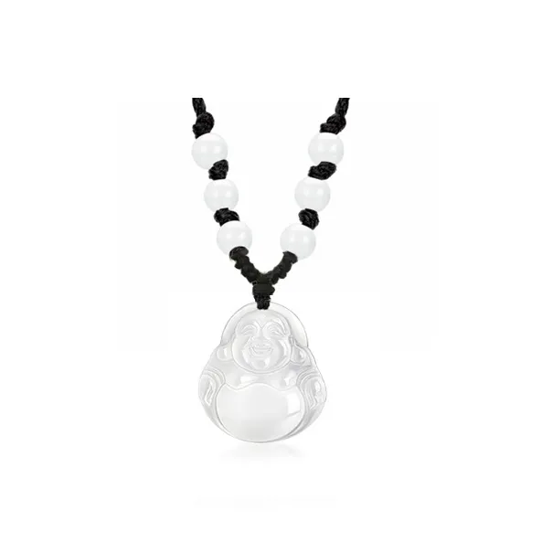 MOONS FAME Chalcedony Necklaces Unisex-0