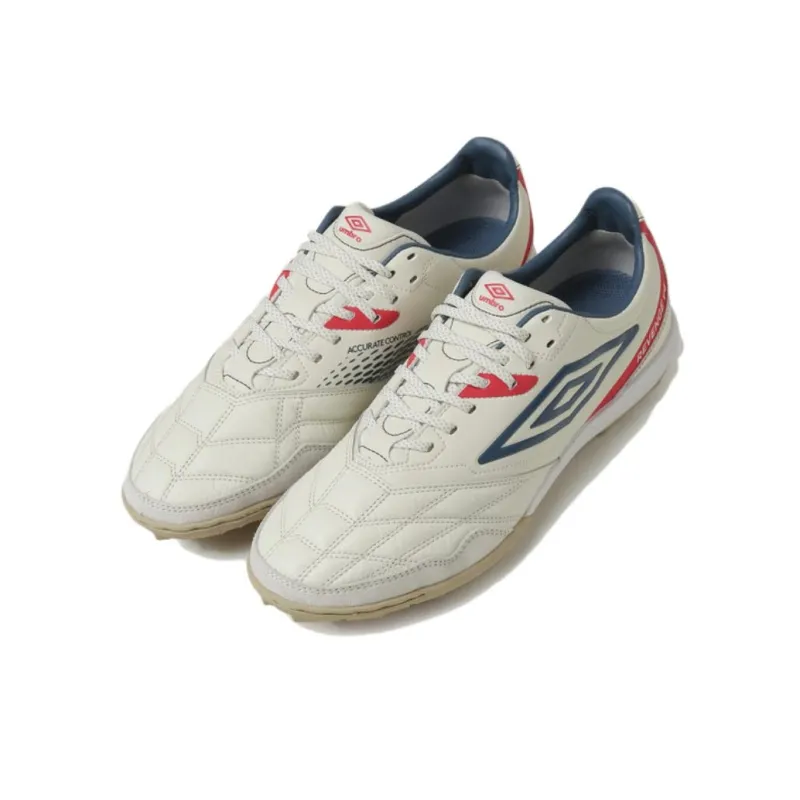 Umbro Anti Slip Wear Resistant Low Top Casual Running Shoes Unisex White Blue Red-1