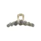 Blended Gray Tubas Claw Clip