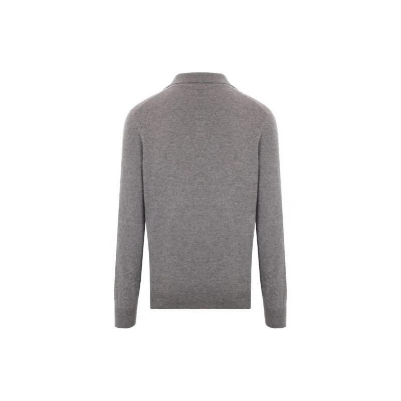 Brunello Cucinelli Knitted Polo Shirt-1