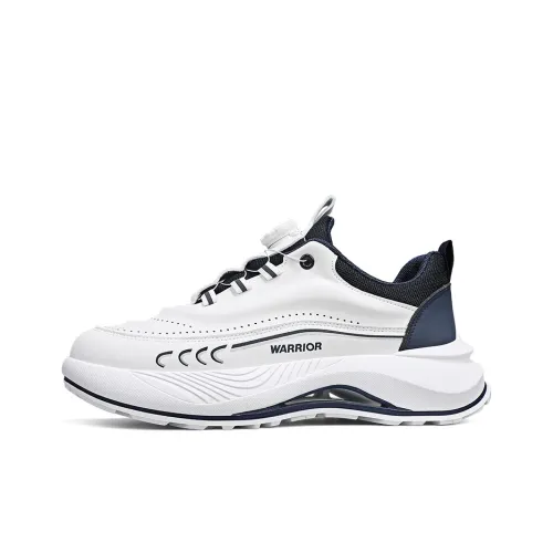 WARRIOR Running Shoes Men Low-Top Blue