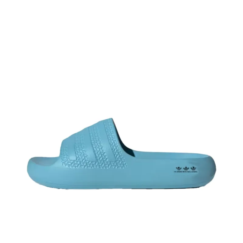Adidas Adilette Ayoon Slides Preloved Blue Core Black-0