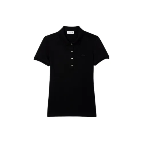 LACOSTE Polo Shirts Women's Black