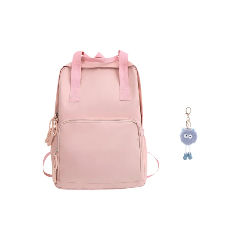 KAMLUI Nylon Fabric Backpack Laptop Bag Regular Unisex Multicolor-10