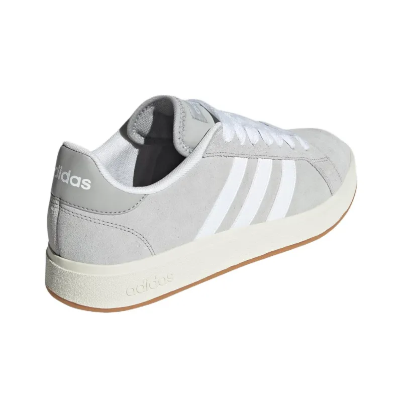 Adidas Grand Court Base 00s Grey Two Cloud White Gum-2