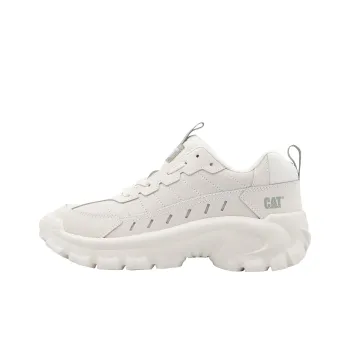 CAT Cushioning Height Increasing Abrasion Resistant Lightweight Slip Resistant Outdoor Shoes Men's White