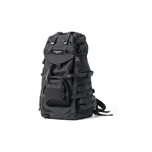 MYEDITION Oxford Mountaineering Bag Backpack Regular Men's Black