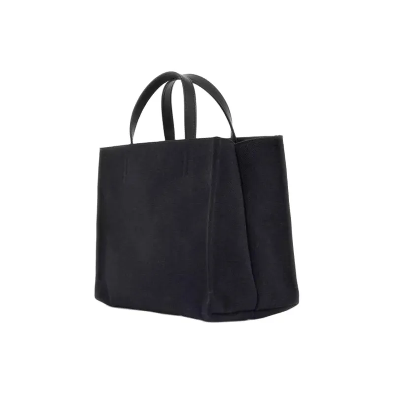FERRAGAMO Denim Portable Crossbody Bag Shoulder Bag Women's Black-2