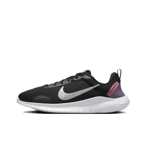 Nike Flex Experience Run 12 Running Shoes Women's Low-Top Black/Dawn/Bright Crimson/Metallic Silver