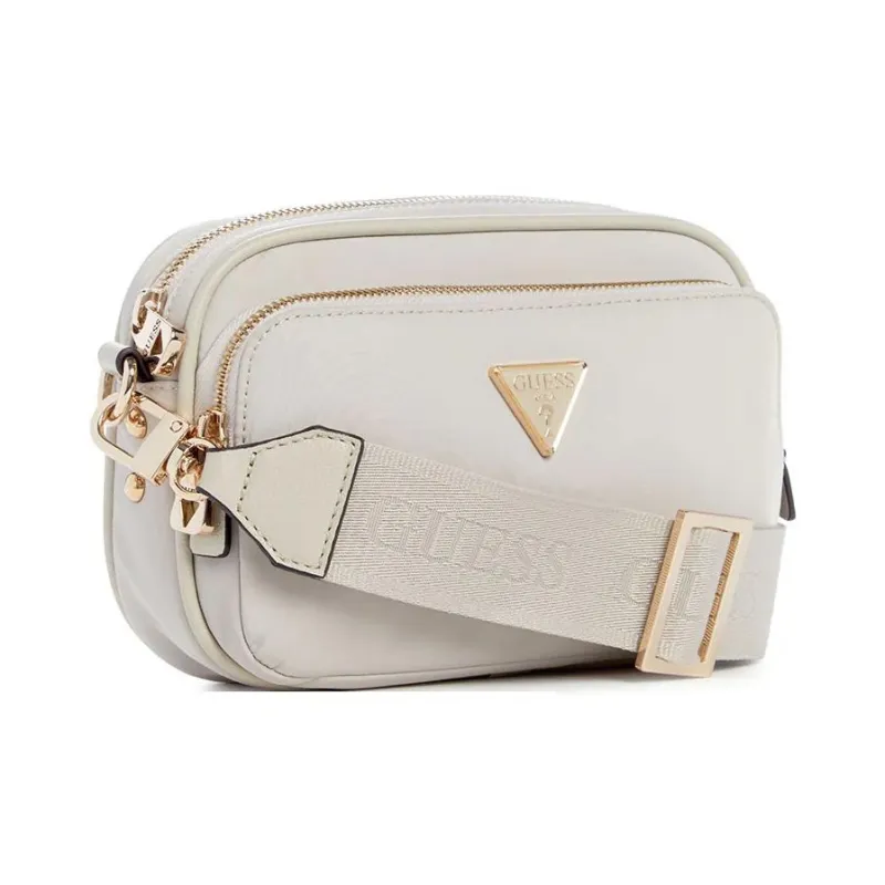 GUESS Recycled Nylon Camera Bags Crossbody Bags Women's Taupe-1
