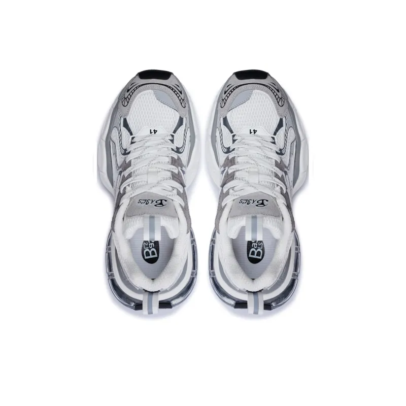 BASLS Fashion Casual Shoes Ankerle Breathable Height Increase Low Top Chunky Sneakers Unisex-11