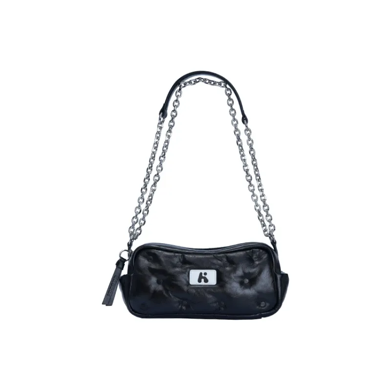 Karkki Top Grain Cow Leather Shoulder Bag Small Size Women's Multicolor-19