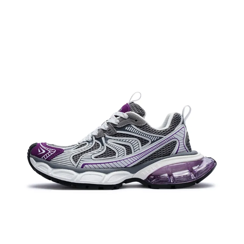 BASLS Fashion Casual Shoes Ankerle Breathable Height Increase Low Top Chunky Sneakers Unisex-1