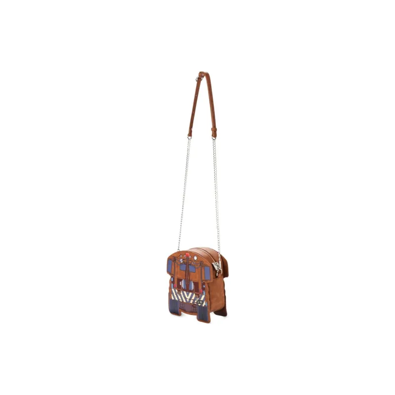 Disney Cakeworthy Polyurethane Shoulder Bag Crossbody Bag Unisex Brown-1
