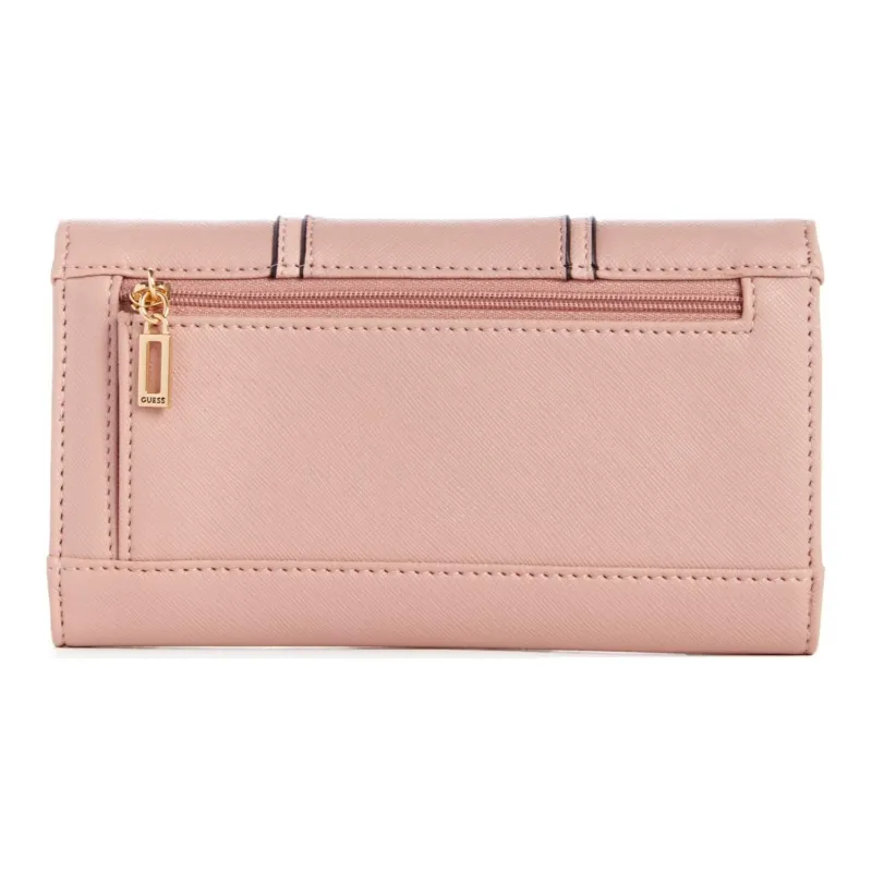GUESS Artificial Leather Clutch Regular Women's Pink-1
