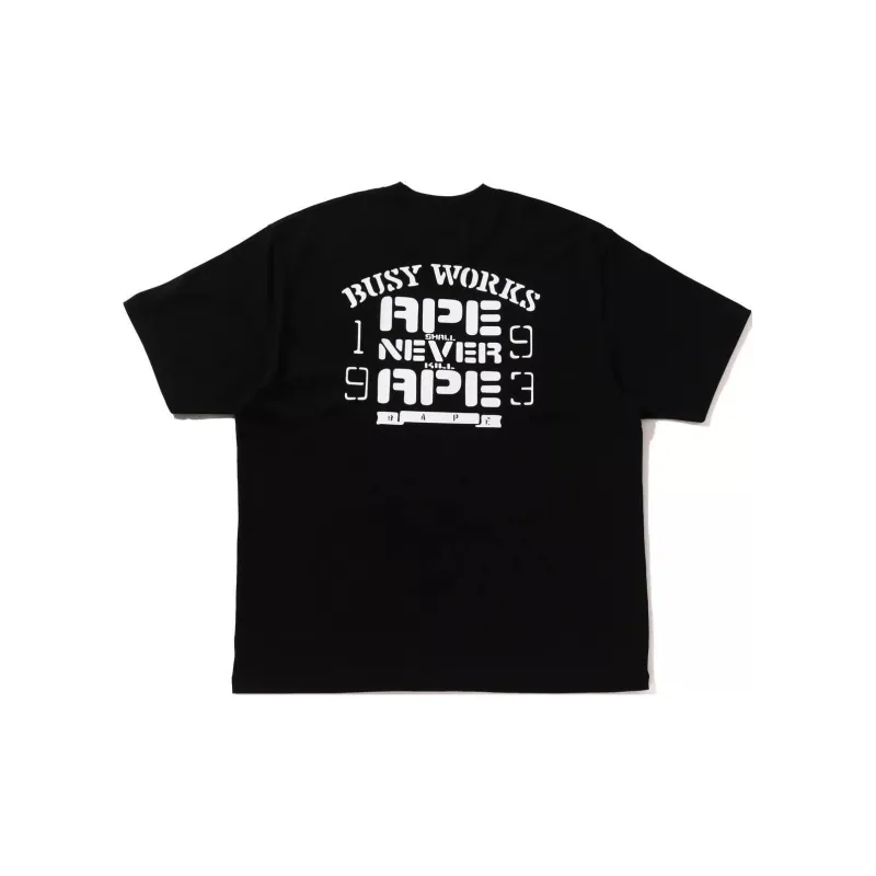 Bape Og Ape Head College Relaxed Fit Tee-1
