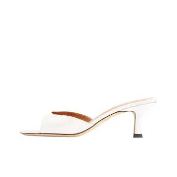 Staud Slide Slippers 5.5cm Women's White