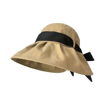EEEENO Polyester Bucket Hats Women's