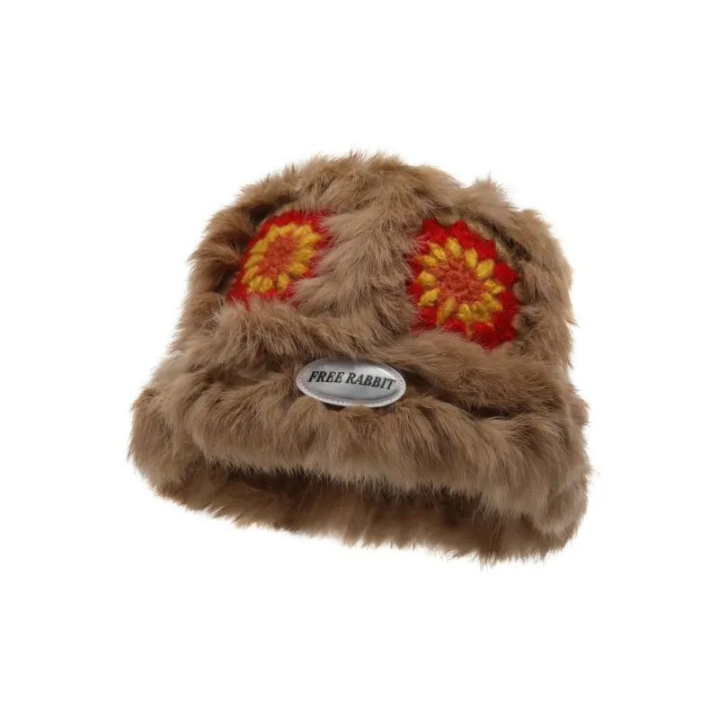 FREE RABBITⅡ Sweet Style Beanies Women's-16