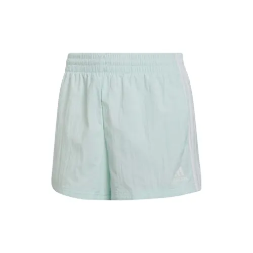 Adidas Essential Casual Shorts Women's Ice Mint Green/White