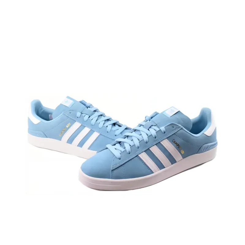 Adidas Originals CAMPUS 00s Adv Non-slip Lightweight Low-Top Skateboard Shoes Men's Blue White-2