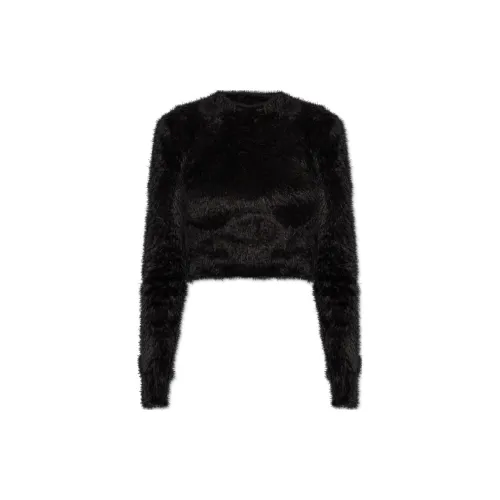 Balenciaga Decorative Trim Cropped Sweater