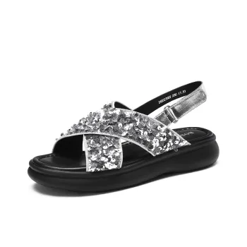 BOSSSUNWEN One Strap Sandals Women's