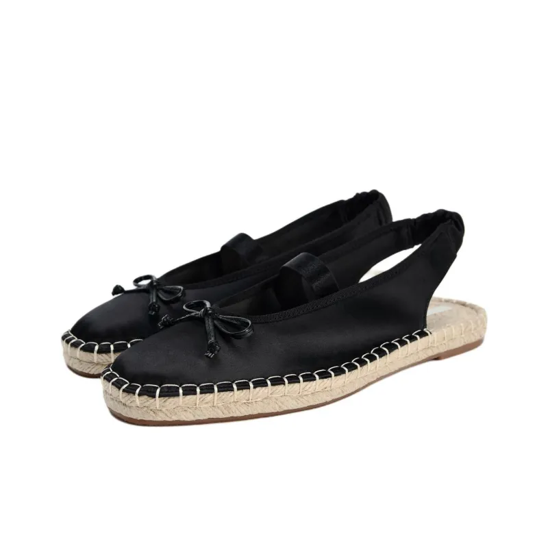 ZARA Espadrilles Women's Black-2