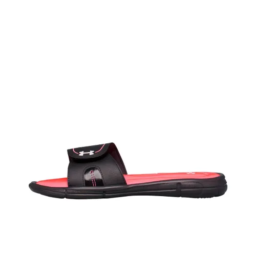 Under Armour Ignite Series Slide Slippers Women's Black/Red