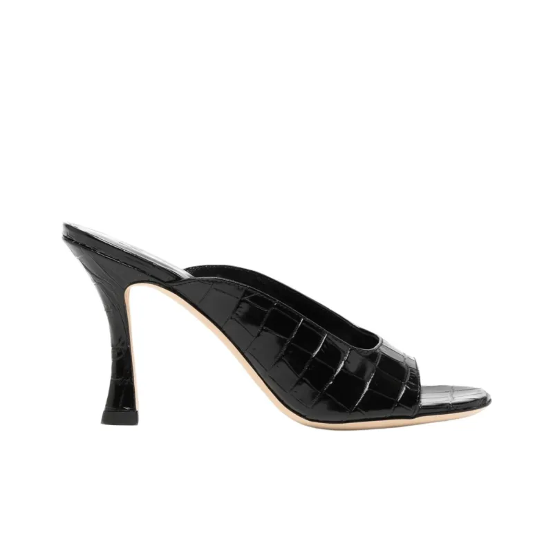 Staud Slide Slippers Women's Black-1