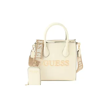 GUESS Polyurethane Handbag Small Size Women's White