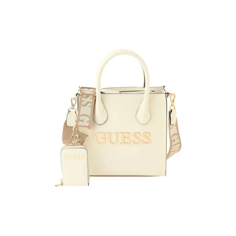 GUESS Polyurethane Handbag Small Size Women's White-0