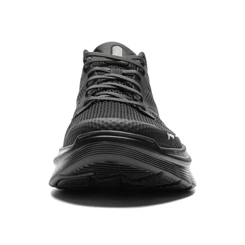 LiNing Ling Yue Anti Slip Wear Resistant Low Top Running Shoes Men's Black-4