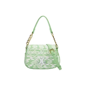 MACK JODAER Synthetic Leather Shoulder Bag Regular Women's Green