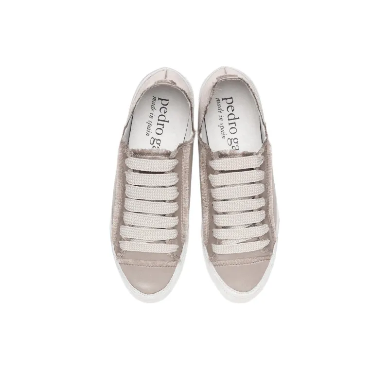 Pedro García Low-Top Skateboard Shoes Women's Gray-4