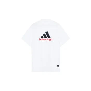 Balenciaga x adidas T Shirt Oversized White Unisex 