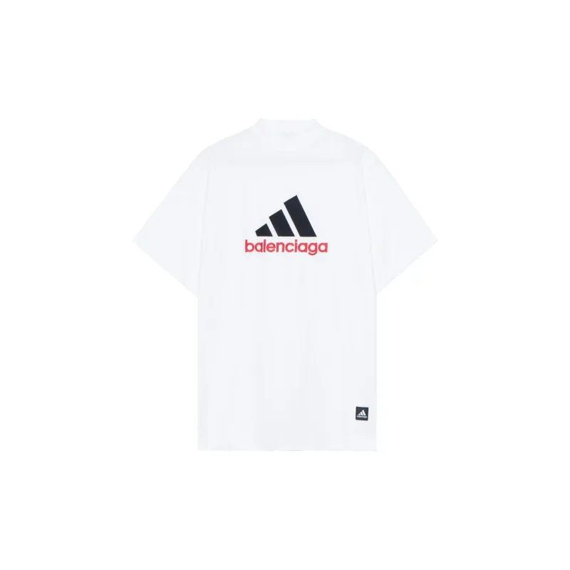 Balenciaga x adidas T Shirt Oversized White Unisex -0