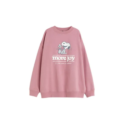 H&M Sweatshirts Women's Dark Pink