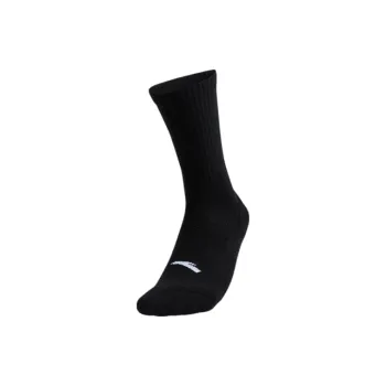 Anta Knee High Socks Unisex 1 Pack Basic Black
