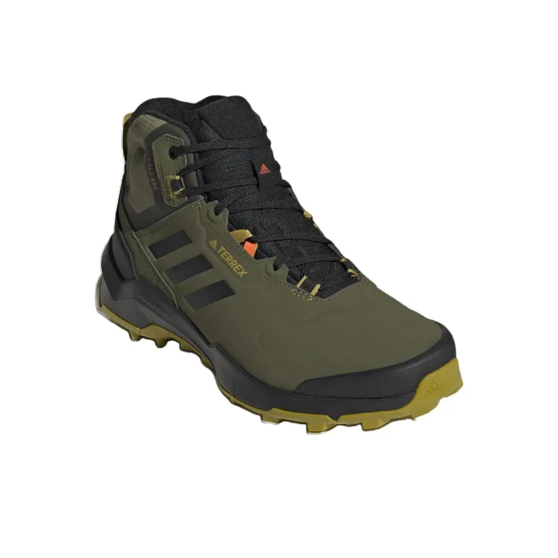 Adidas Terrex Ax4 Mid Beta Cold.Rdy Anti-Slip And Wear-Resistant Lightweight Mid-Top Outdoor Shoes Men's Green Black-2