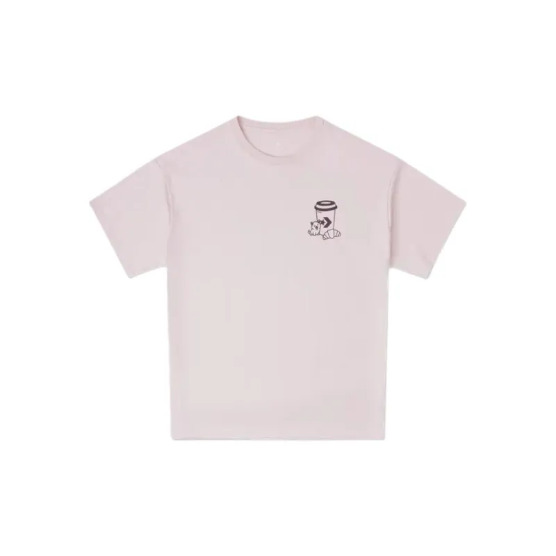 Converse T Shirts Men Pink-1
